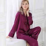 Pure Silk Pajamas Set For Women Luxury Nice Natural Silk Pajamas Best Silk Sleepwear On Sale -  slipintosoft