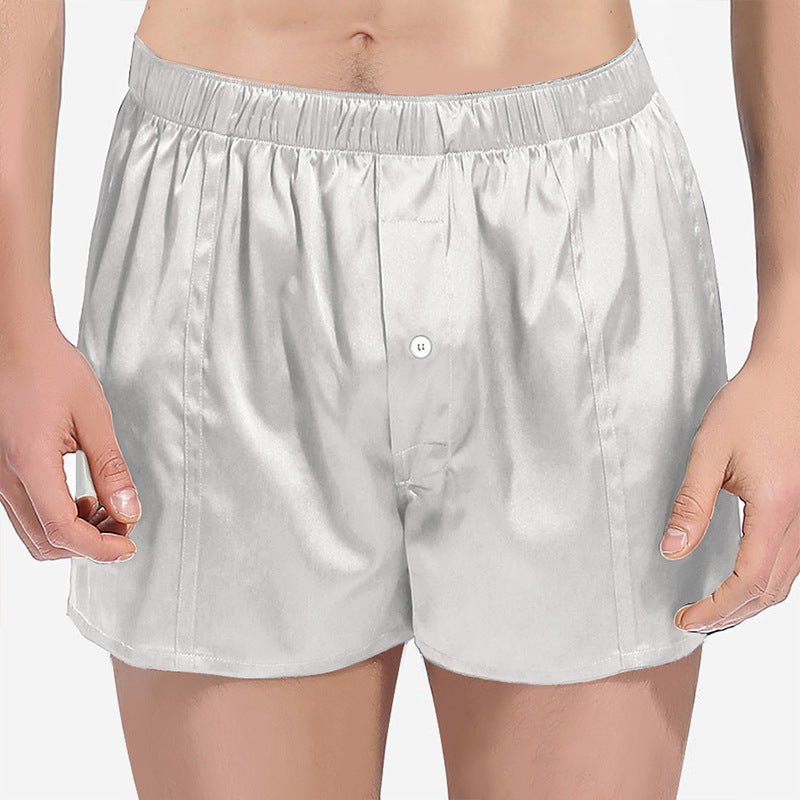 22momme Fitted Draping Silk Boxer for Men silk short pants underwear