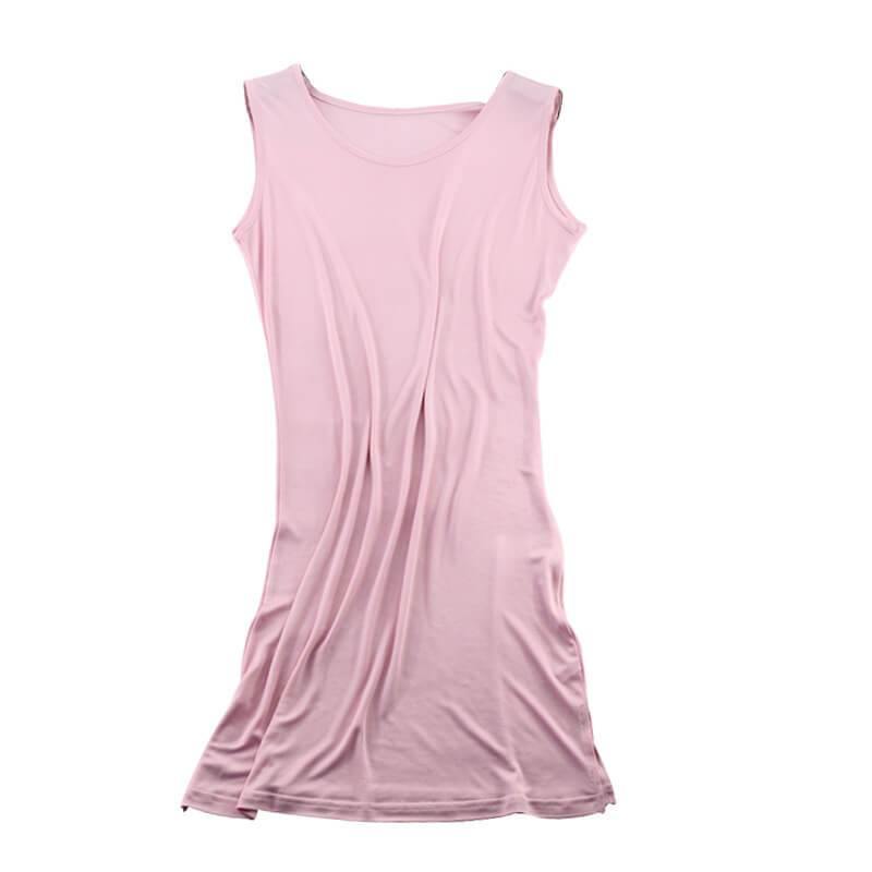 Silk Knit Nightdress For Women Silk Knitted Slip Dress -  slipintosoft