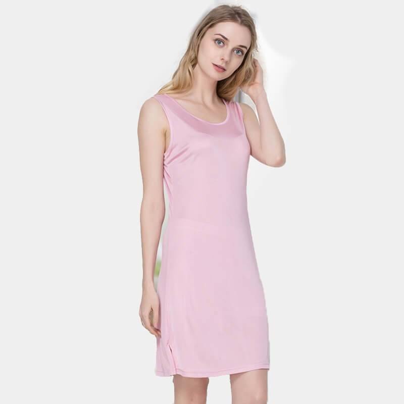 Silk Knit Nightdress For Women Silk Knitted Slip Dress -  slipintosoft