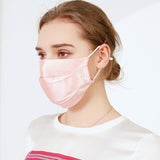 Silk Masks for Women Silk Adjustable Sensitive Skin Face Mask