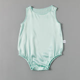 Silk Pajama Set for Baby Sleeveless pure Silk Bodysuit For Babies