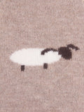 Warm Kids Pure Cashmere Vest Sheep Intarsia Knit Cashmere Sweater