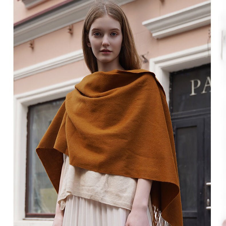 Womens Cashmere Shawl And Wraps Large Cashmere Scarf With Fringe