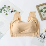 Women's Classic Wireless Silk Bra - slipintosoft