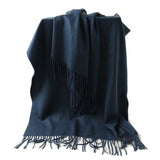 Women's Luxurious Cashmere Shawl and Wraps Large Soft Cashmere Scarf with Tassel - slipintosoft