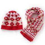 Womens Pure Cashmere Hat Cashmere Scarf Set Colorful Cashmere Set