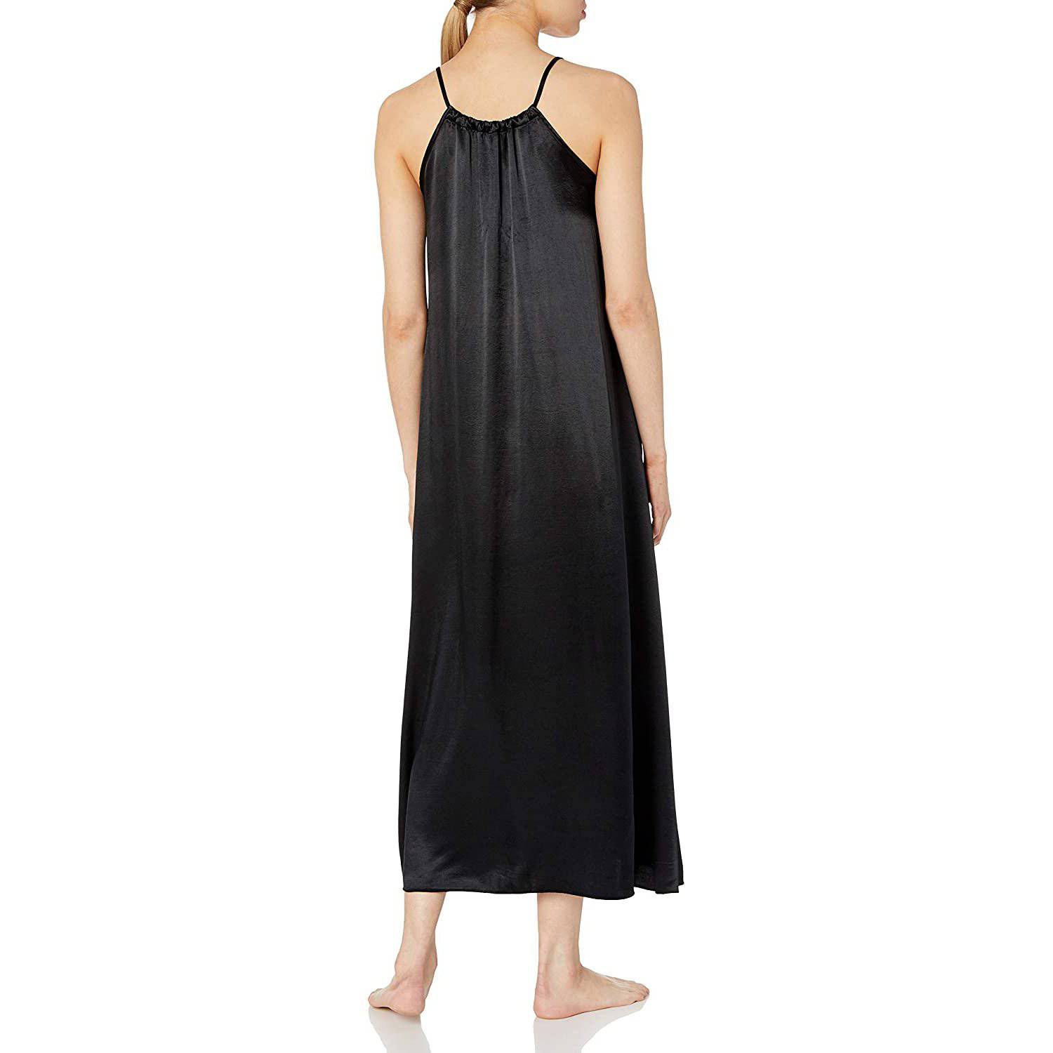 Women's Sleeveless Scoop Neck 100% Pure Silk Nightdress