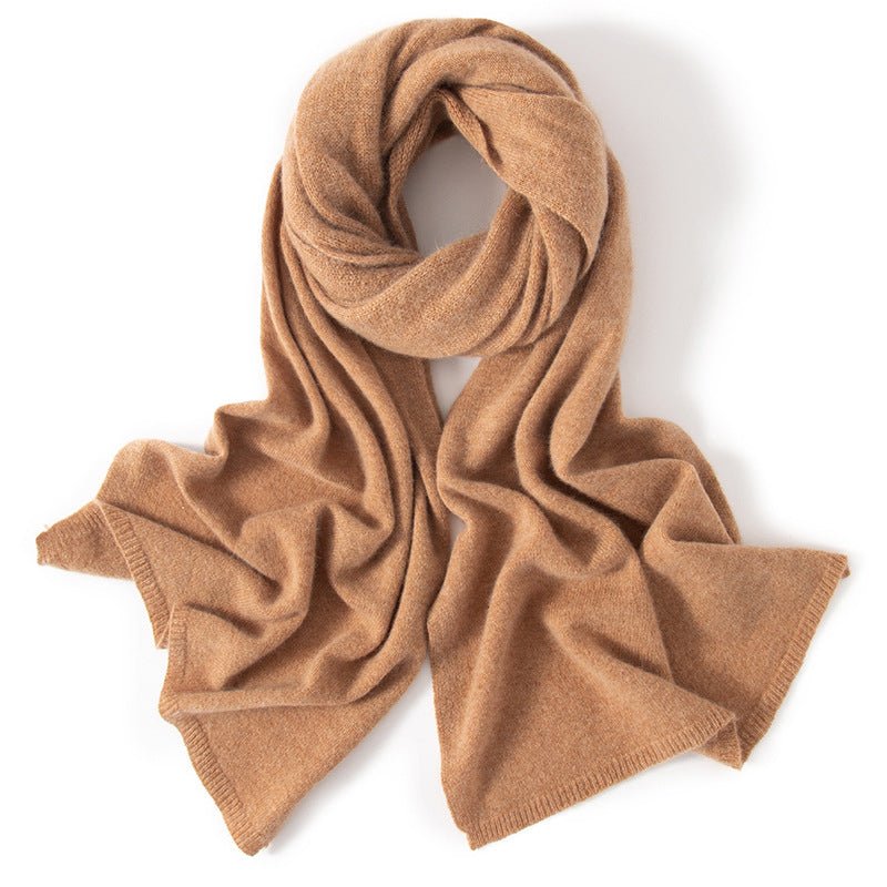 Long 100% Cashmere Scarf for Women and Men Gift, Luxury Pure Cashmere Winter Scarf - slipintosoft
